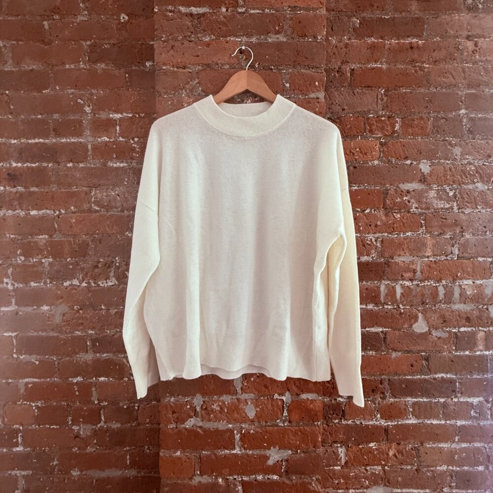 NWT La Ligne Marin Lite Sweater Cream - Large